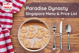 Paradise Dynasty Menu Price Malaysia 