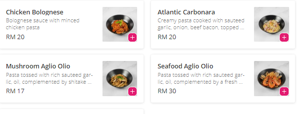 Hilltop cuisine Kota Warisan Menu Malaysia 