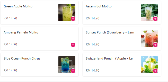 Asow Eatery Station Menu prices  Malaysia