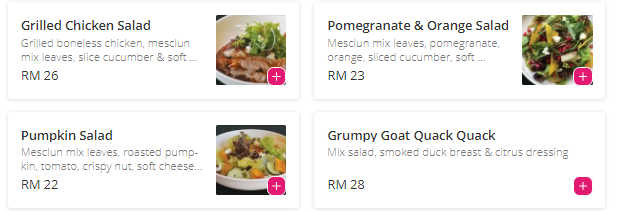 Grumpy Goat Cafe Menu Malaysia 