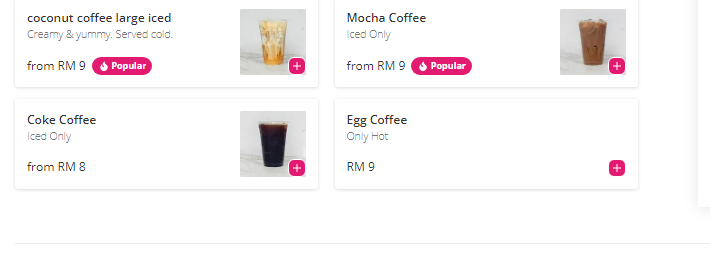 Kee Nguyen Vietnam Coffee Menu prices Malaysia