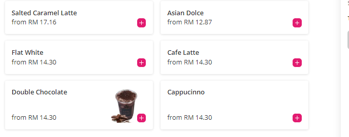 PA NAMAA COFFEE Menu Prices 2024 Malaysia