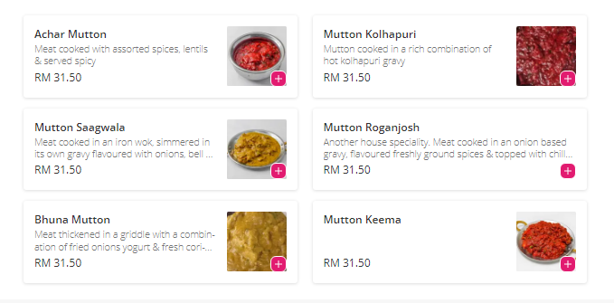 Pak Putra Restoran Menu prices Malaysia
