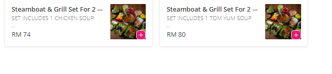 Rot Thai Steamboat & Grill Menu   Malaysia