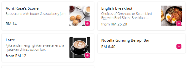 PastelMonoMY Menu price 2023 Malaysia