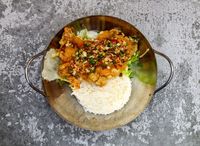 Thai Style Chicken Cutlet Rice