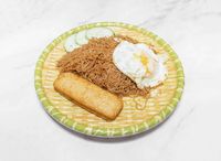 Fish Cake & Egg Bee Hoon Set 鱼饼 + 蛋 米粉