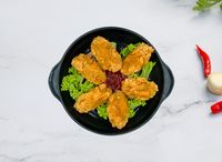 19. Fried Chicken Mid Wings