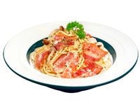 PW05. Bacon & Shimeji Spaghetti