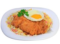H5. Fried Rice With Chicken Cutlet