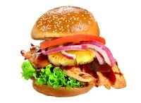 B02. Teriyaki Chicken Burger