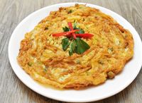 Thai Omelette Minced Chicken (Family Portion)