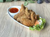 Thai Marinated Fried Chicken Wings