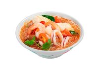 Tom Yum Seafood Soup Glass Noodle 冬炎海鲜冬粉