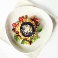 Portobello and Mushroom Pasta