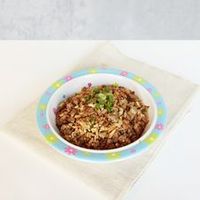Egg Tossed Brown Rice