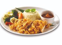 VS14. Hainanese Chicken Chop Rice