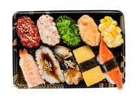 Assorted Cooked Sushi Bento (10pcs)