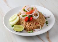 Belacan Fried Rice with Seafood