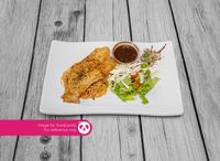 Grilled Dory Fish with Black Pepper Sauce