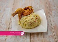 Half Spring Chicken with Rice
