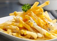 Fries with Mayo Cheese Sauce