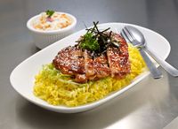 Teriyaki Chicken Chop Rice