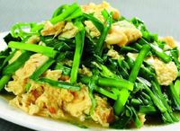 7012. Fried Eggs with Chinese Chives 韭菜炒蛋