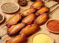 Cajun Roasted Chicken Mid Wings(3pcs)奥尔良鸡中翅(3粒)