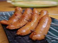 Grilled Sausage With Corn 烤玉米香肠(2串)
