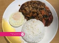 Black Pepper Chicken with Rice