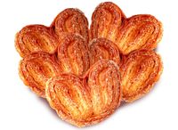 Heart Shaped Butterfly Pastry 5 Pcs