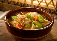 Eathen Bowl Tofu with Luffa 钵仔胜瓜豆腐