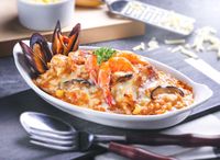 Fisherman's Catch Baked Rice