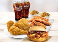 BBQ Cheese Zinger Buddy Meal