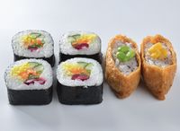 GO-Veggie Sushi Set B (6pcs)