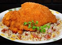 FR3. Western Fried Rice W Crispy Chicken
