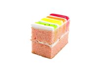 Nostalgic O'Fashion Rainbow Sliced Cake