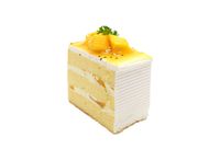 Mango Passionfruit Sliced Cake