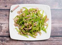 Green Chilli Shredded Pork 青椒肉丝