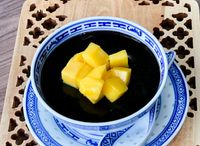 60. Chinese Herbal Jelly + Mango 龟苓膏 + 芒果