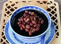 61. Chinese Herbal Jelly + Red Bean 龟苓膏 + 红豆