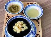 62. Chinese Herbal Jelly + Lotus Seed  龟苓膏 + 莲子