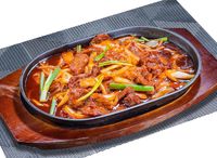 Chinese Style Hot Plate Beef 中式铁板牛肉
