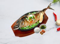 1. Hot Plate Saba Fish Set