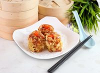 FS06. Deep-Fried Chicken Siew Mai With Shrimp
