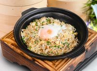 NR11. Aromatic Garlic Fried Rice with Onsen Egg
