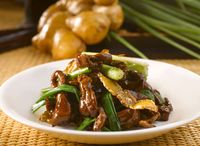 New Zealand Venison with Spring Onion and Ginger 姜葱新西兰鹿肉