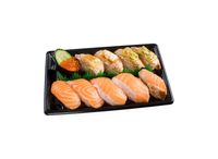 D01. Sushiro Salmon Platter for 1 Portion
