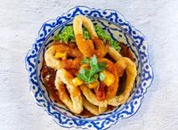 Deep-fried Squid with Thai Chilli Sauce